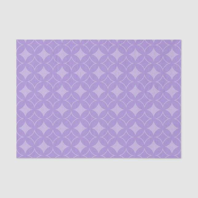 Papel De Seda Patrón de Lilac (Anverso)