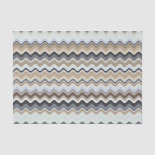 Papel De Seda Patrón de línea ondulada