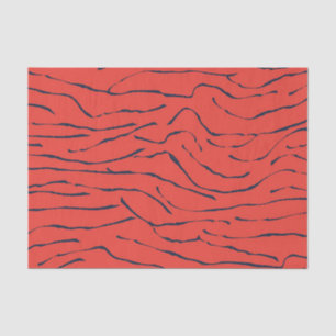 Papel De Seda Patrón de líneas abstractas