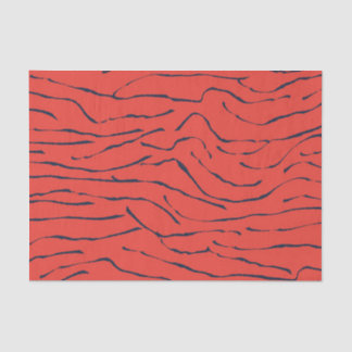 Papel De Seda Patrón de líneas abstractas