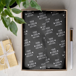 Papel De Seda Patrón de logotipo corporativo empresarial persona