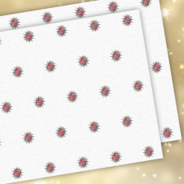 Papel De Seda Patrón de logotipo de personalizado Promoción blan