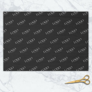 Papel De Seda Patrón de logotipo empresarial personalizado promo