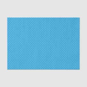 Papel De Seda Patrón de lunares azul claro lindo