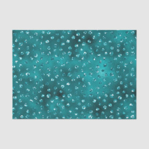 Papel De Seda Patrón de lunares con brillo glamour en degradado 