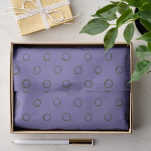 Papel De Seda Patrón de lunares minimalista
