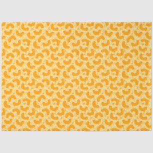 Papel De Seda Patrón de macarrones y queso