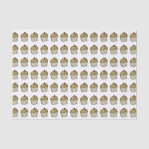 Papel De Seda Patrón de magdalenas mini adorables