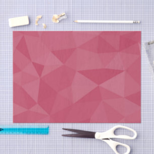 Papel De Seda Patrón de malla geométrica de luz rosa
