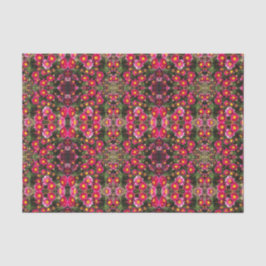 Papel De Seda Patrón de margaritas Cerise Bonito Decoupage