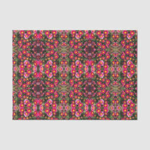 Papel De Seda Patrón de margaritas Cerise Bonito Decoupage  