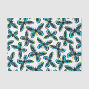 Papel De Seda Patrón de mariposa de la reina Alexandra