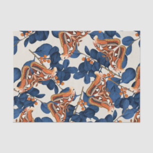 Papel De Seda Patrón de mariposa moscal