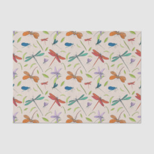 Papel De Seda Patrón de mariposa moscal