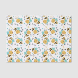 Papel De Seda Patrón de minas de abeja de bumblebee