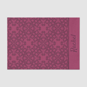 Papel De Seda Patrón de mora personalizado