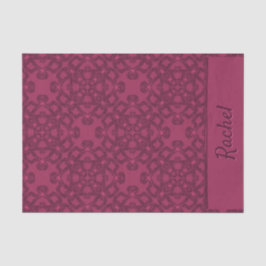 Papel De Seda Patrón de mora personalizado