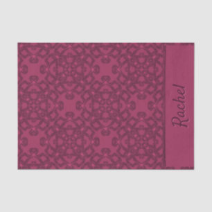 Papel De Seda Patrón de mora personalizado