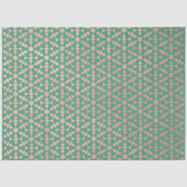 Papel De Seda Patrón de mosaico geométrico étnico marroquí