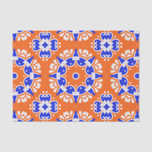 Papel De Seda Patrón de motivos de mosaico de impresión popular 