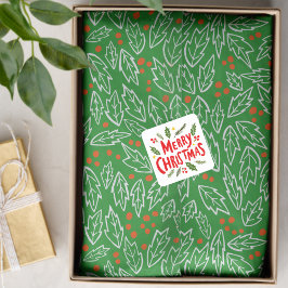 Papel De Seda Patrón de navidad de los Navidades de Sweet Holly