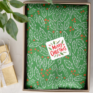 Papel De Seda Patrón de navidad de los Navidades de Sweet Holly