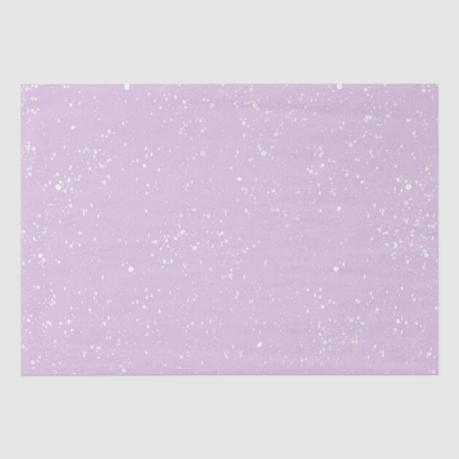 Papel De Seda Patrón de nieve (Anverso)