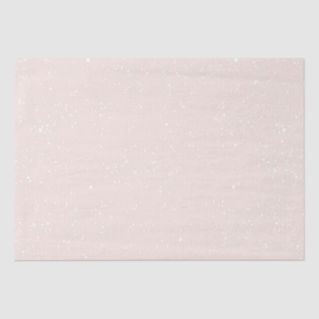 Papel De Seda Patrón de nieve (Anverso)