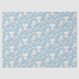 Papel De Seda Patrón de Nube 