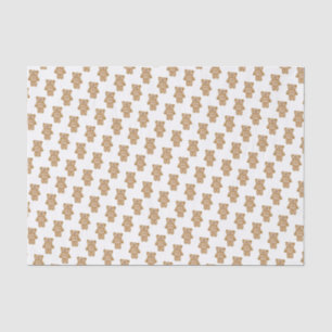 Papel De Seda Patrón de ositos de peluche