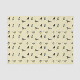 Papel De Seda Patrón de pájaro