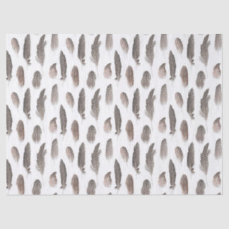 Papel De Seda Patrón de pájaros de granja de Guinea