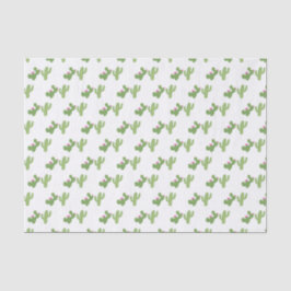 Papel De Seda Patrón de pareja cacti