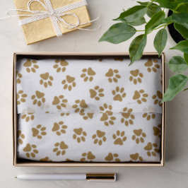 Papel De Seda Patrón De Patas, Patas De Perro, Rutas De Oro Nara