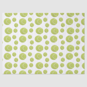 Papel De Seda patrón de pelotas de tenis