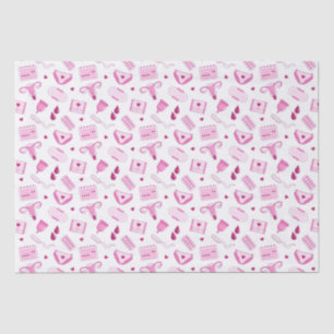 Papel De Seda Patrón de períodos