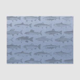 Papel De Seda Patrón de pez personalizado para aquellos que pref
