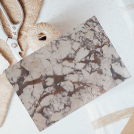 Papel De Seda Patrón de Piedra de Mármol Blanco