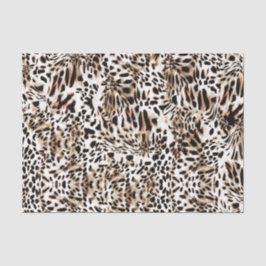 Papel De Seda Patrón de piel de leopardo