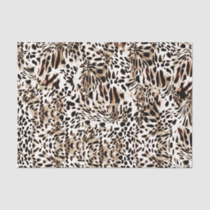 Papel De Seda Patrón de piel de leopardo