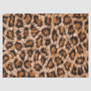 Papel De Seda Patrón de piel marrón de gato leopardo de Jaguar-2