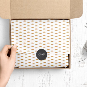 Papel De Seda Patrón de postres cannoli