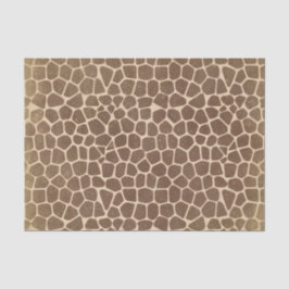 Papel De Seda Patrón de punto de girafa