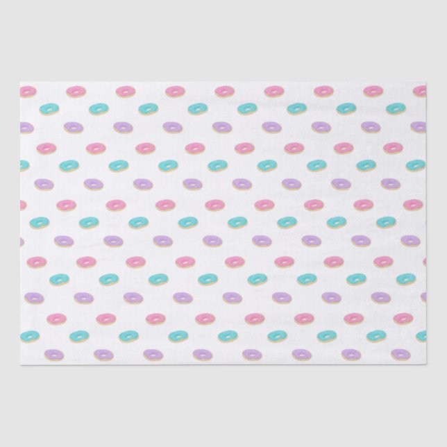 Papel De Seda Patrón de puntos de rociamiento de rociado (Anverso)