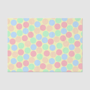 Papel De Seda Patrón de puntos en color