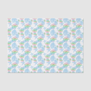 Papel De Seda Patrón de Purpurina de sirena