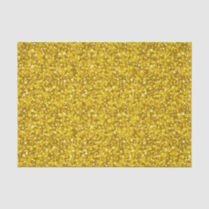 Papel De Seda Patrón de Purpurina falso de tonos dorados y espár