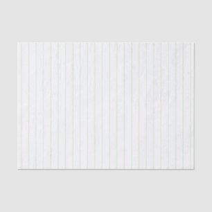 Papel De Seda Patrón de raya fina de jade lechoso pálido