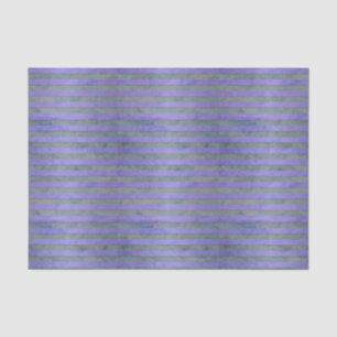 Papel De Seda Patrón de rayas de acuarela lavanda y gris