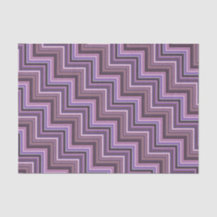Papel De Seda Patrón de rayas de malva